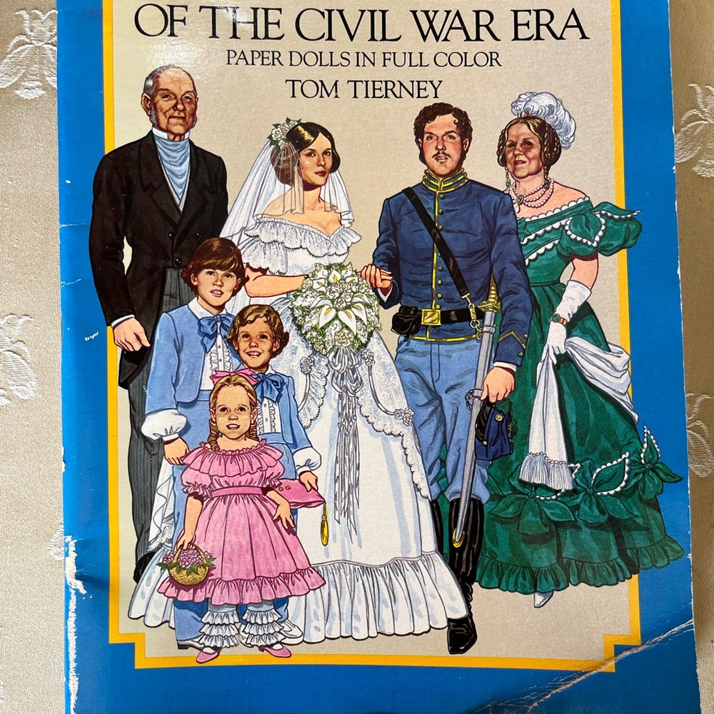 Civil War Era Paper Dolls Book